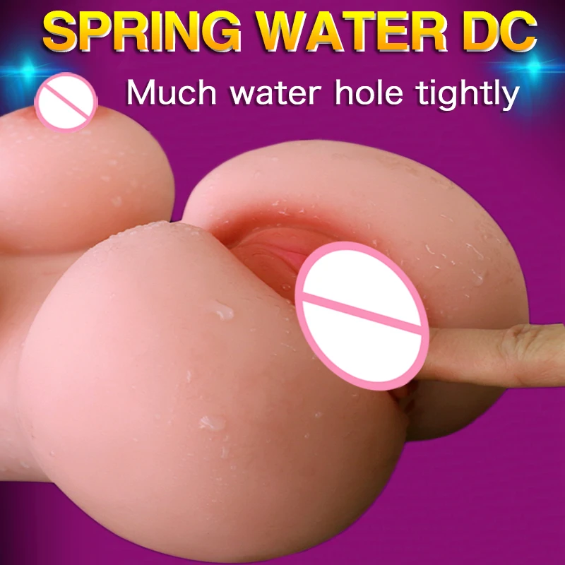 Мужская вагинальная форма с двумя кавернами большая задница чаша самолета