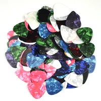 lots of 1000pcs new 0 96mm blank guitar picks plectrums assorted colors for electric guitar