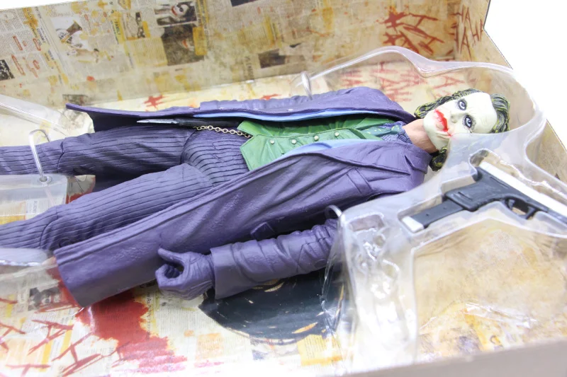 26 см NECA Джокер Бэтмен Темный рыцарь ПВХ фигурка коллекционная игрушка|batman dark