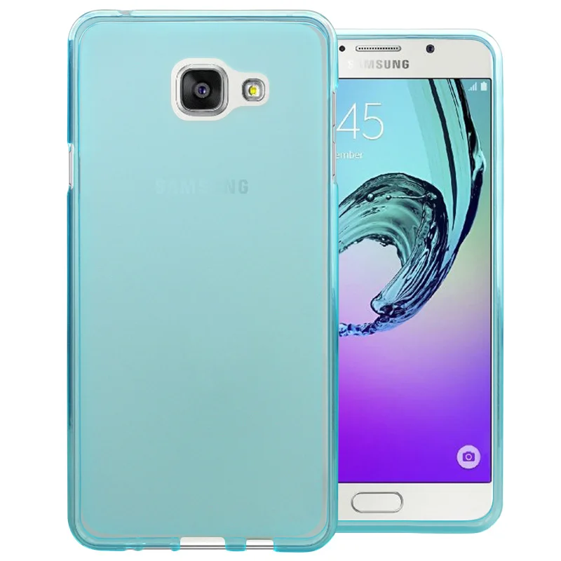 Чехол для Samsung Galaxy A5 2016 5 2 дюймовый Матовый ТПУ мягкий чехол телефона задней
