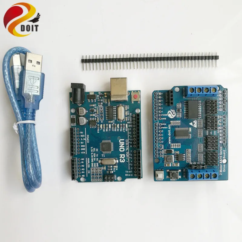 Стартовый комплект DOIT UNO для Arduino Project с контроллером PS2 плата щит привода