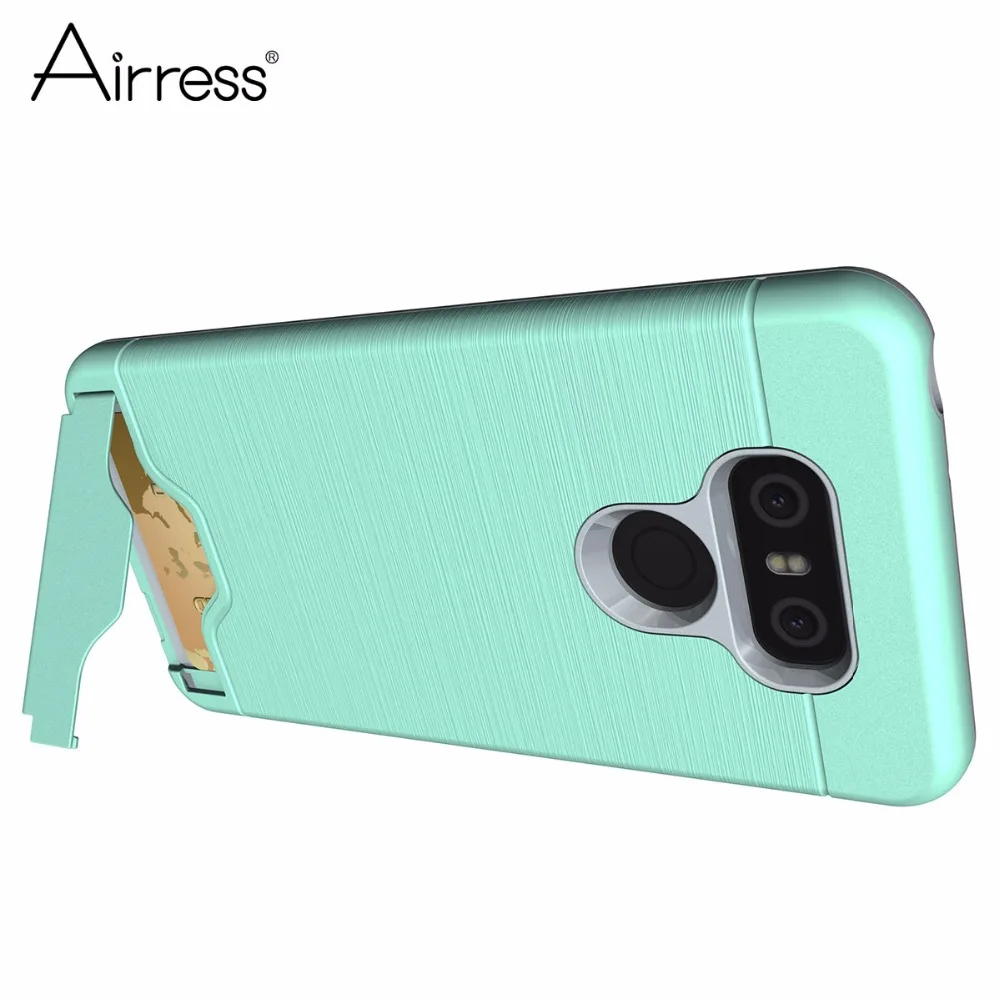 Airress для LG G6 Premium Dual слоев ТПУ щеткой защитник Телефон чехол H870 H871 H873 VS998 с карты