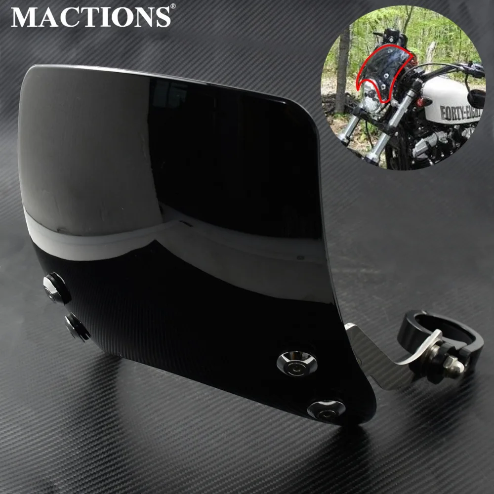 

Motorbike Black Windscreen 39mm Adjustable Windshield For Harley Sportster XL 883 1200 Models 2004 2005 2006 2007 2008-2019