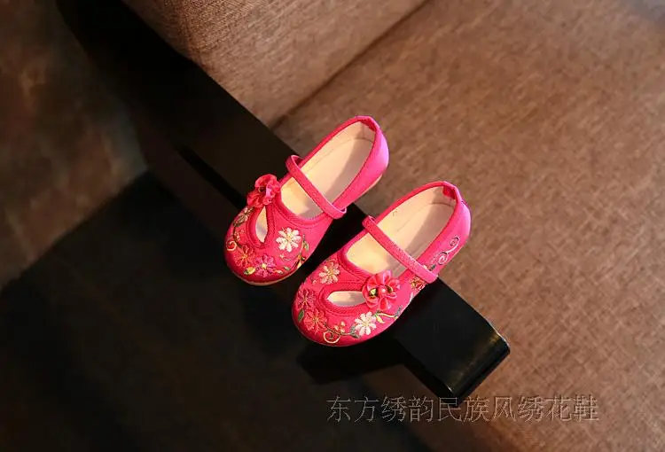 Новинка 2017 года мягкая дышащая детская Тканевая обувь в стиле старого Пекина