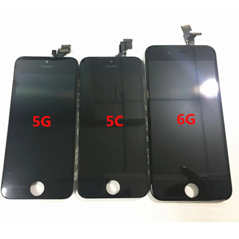 ЖК дисплей для iphone 7 сенсорный экран дигитайзер сборка 6S Pantalla iphone5 6 6SP 7P LCD|Экраны