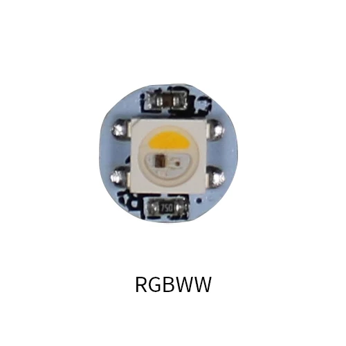 100/500/1000 шт WS2812B светодиодный(chips On Board) Радиатор Совет DC5V 5050 RGB WS2812 IC встроенным RGBW/RGBWW индивидуально адресуемых светодиодный чип - Испускаемый цвет: WS2812 RGBWW