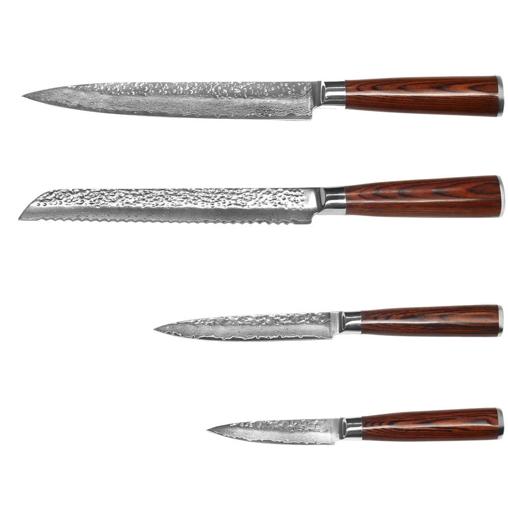 High End набор ножей из дамасской стали 8 &quot8&quot 5 &quot3 5&quot для нарезки хлеба нож