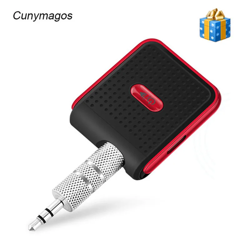 Беспроводной Bluetooth 4 1 приемник музыкальный аудио адаптер 3 5 мм разъем Hands free AUX