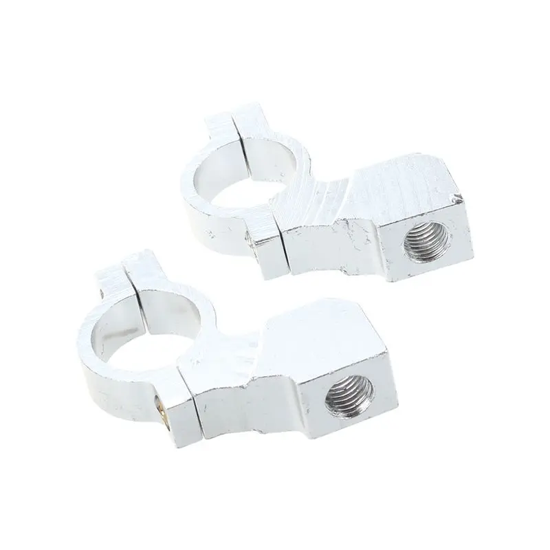 Универсальный 7/8 ''пара хромированная поддержка фиксации 10 мм зажим для Руля