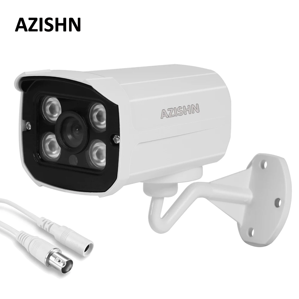 Камера видеонаблюдения AZISHN 800TVL/1000TVL с ИК фильтром 4 светодиода ночное