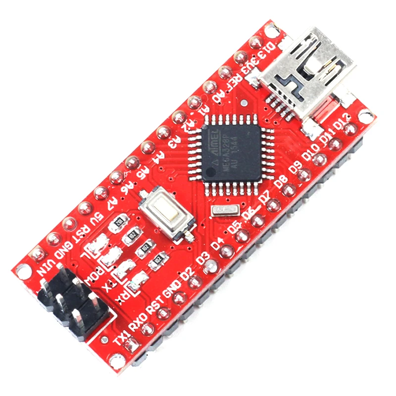 Nano V3.0 R3 контроллер доска Mini USB ИМТП Кнопка сброса CH340 совместимый для ArduinoATMEGA328P