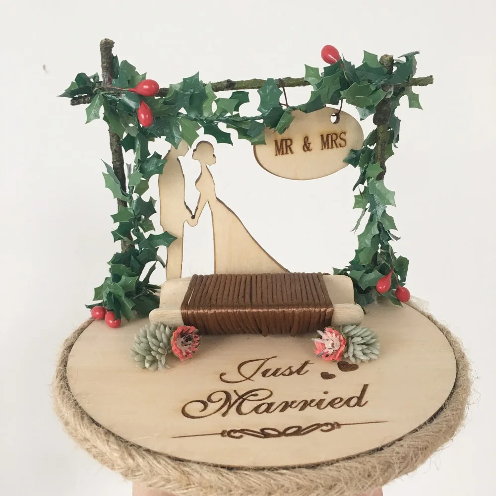 1 шт. уникальное украшение для вечерние реквизит фотографий деревянная