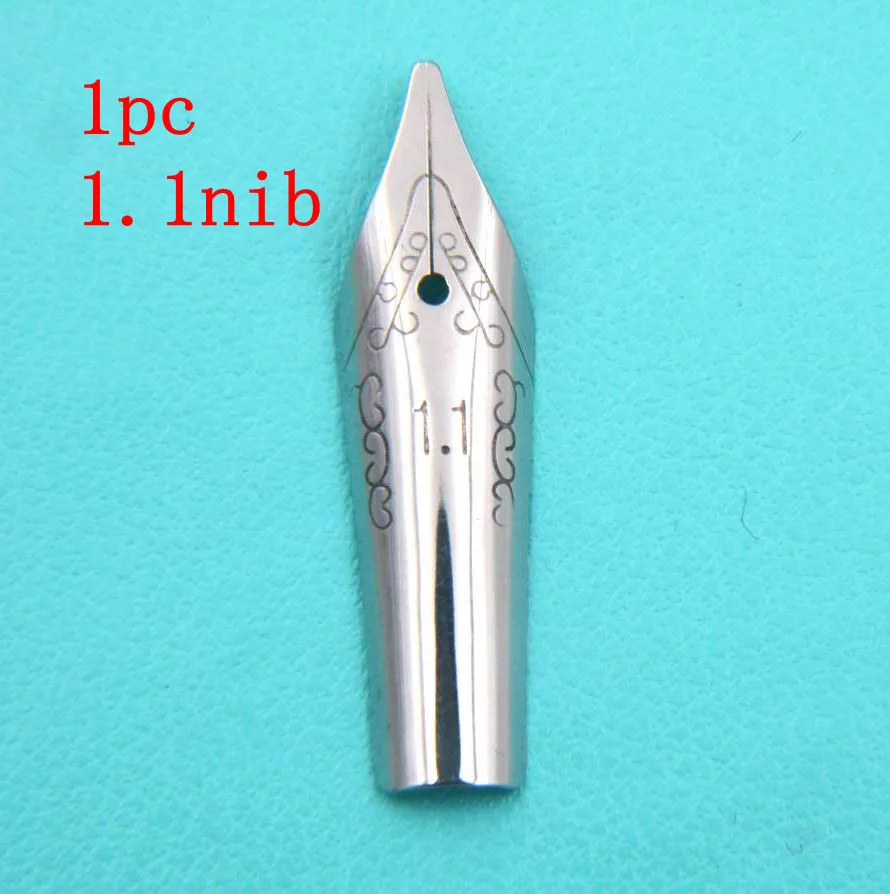 1pc 1.1 nib Медная ручка матовый фиолетовый 878 пластик прозрачный Готический параллельный художественный корпус Плоский Наконечник виниловая каллиграфия авторучка - Цвет: 1pc 1.1 nib