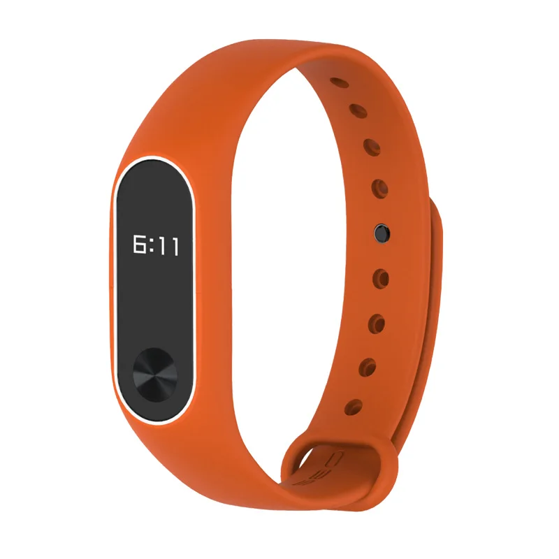 2018 сменный ремешок для Xiaomi mi Band 2 силиконовые браслеты цветной умный Браслет Xio |