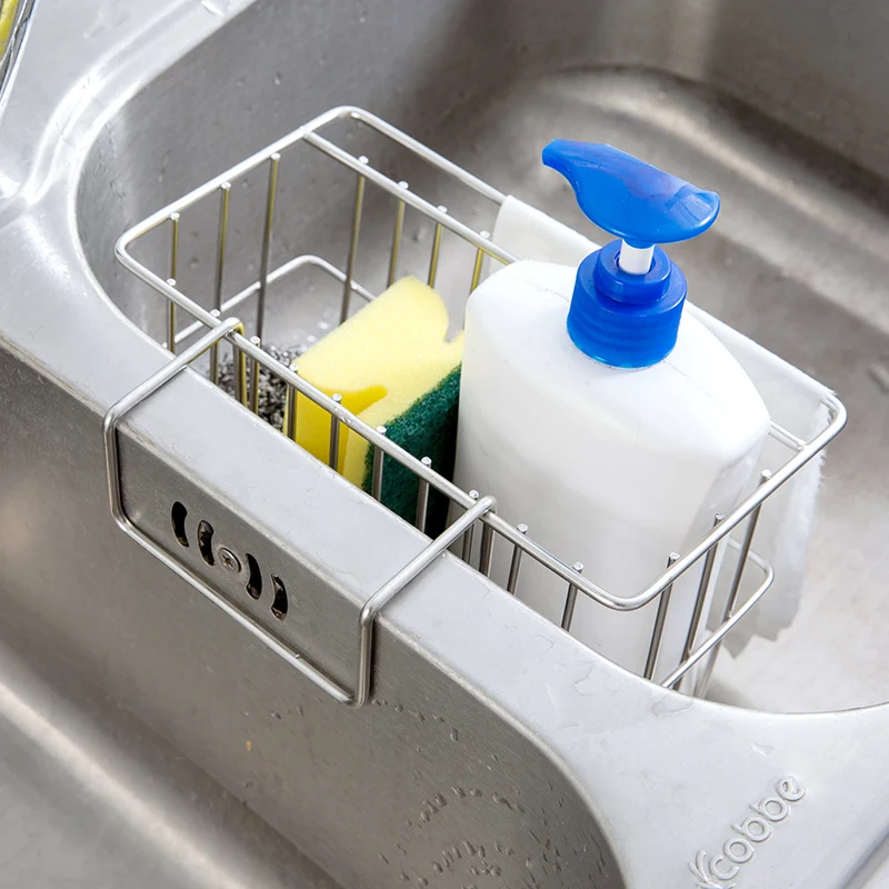 Нержавеющая сталь корзина мыло губка раковина держатель для ванной комнаты с