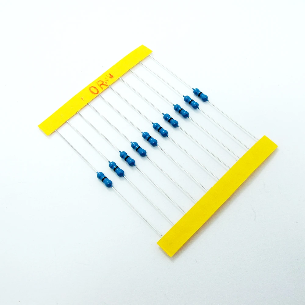 

70 шт. 0r-7. 5M 1/4 Вт 1% металлический пленочный резистор Свободная комбинация