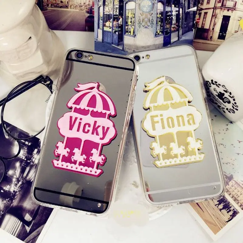 Чехол для телефона на заказ с надписью merry go round iPhone 6 6s 7 8 plus X XS max XR Samsung galaxy s7 edge s8 s9