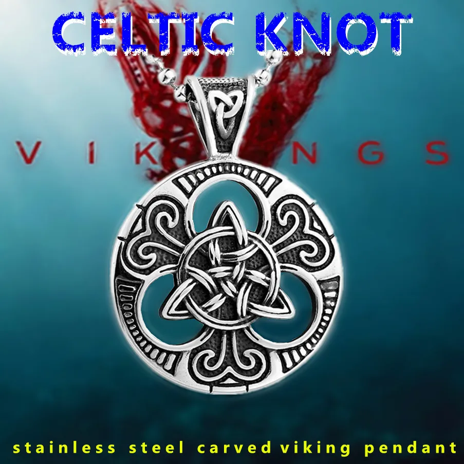 Мужское ожерелье с кулоном викинга KLDY Скандинавское из нержавеющей стали |