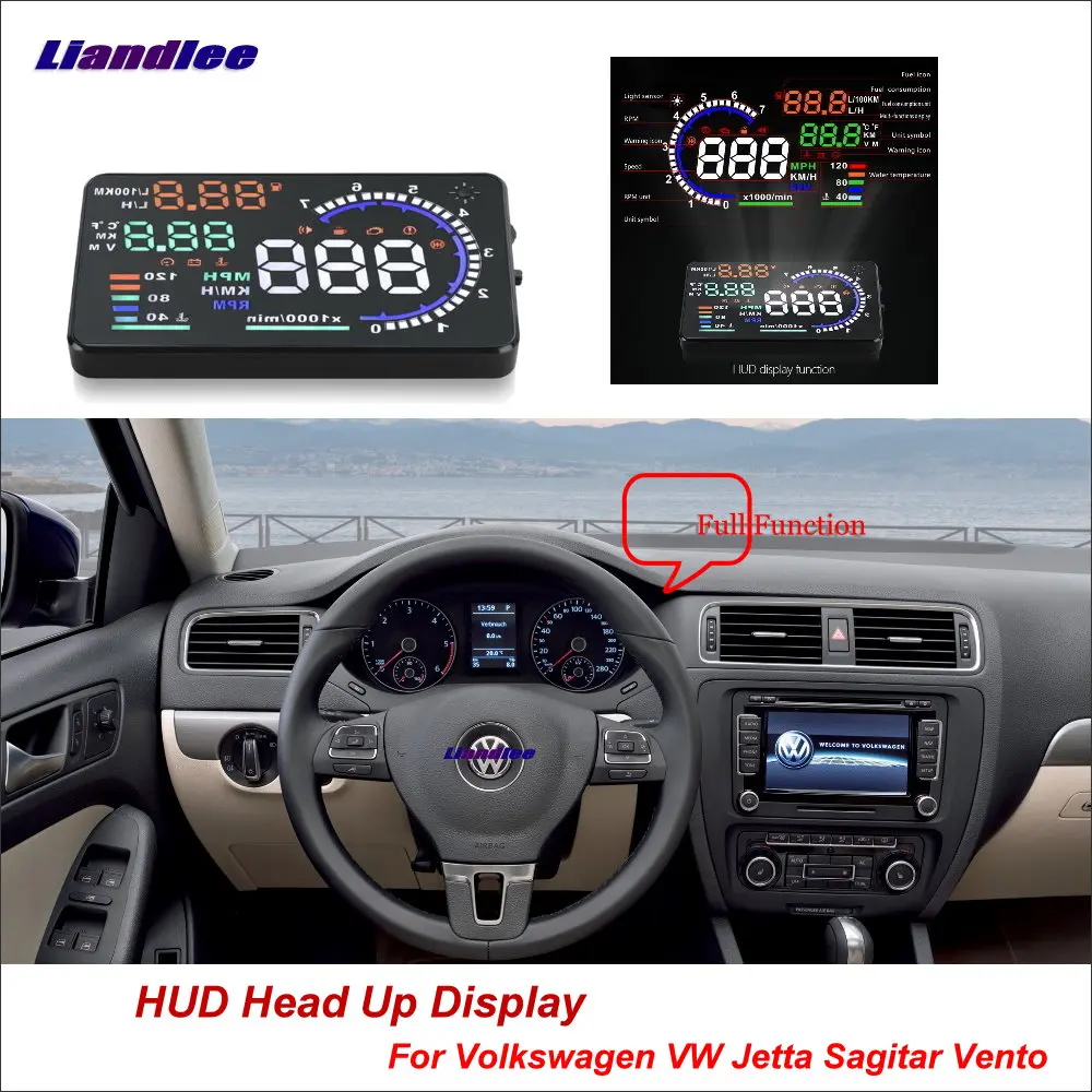 Liandlee For Volkswagen VW Jetta Sagitar Vento 2011-2018 Safe Driving Screen OBD Car HUD Head Up Display Projector Windshield
Liandlee For Volkswagen VW Jetta Sagitar Vento 2011-2018 Safe Driving Screen OBD Car HUD Head Up Display Projector Windshield