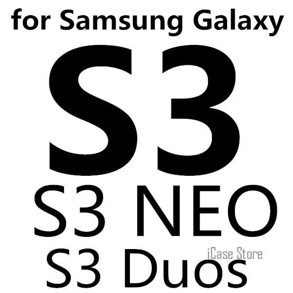 9 H Премиум закаленное Стекло Экран протектор для samsung Galaxy S3 DUOS S4 S5 Neo S6 A3 A5 A510F Примечание 2 3 4 5 защитная пленка - Цвет: S3