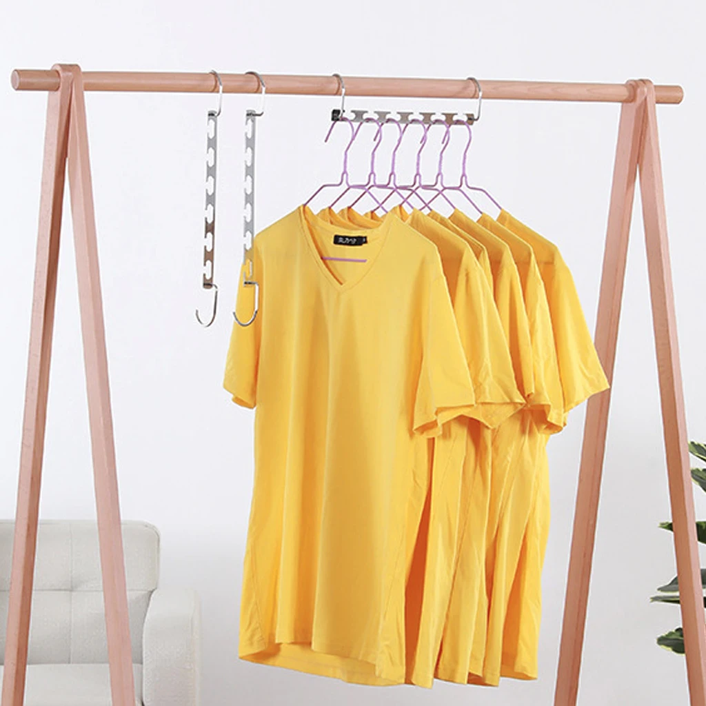 5 шт. Экономия пространства Вешалки многофункциональная одежда