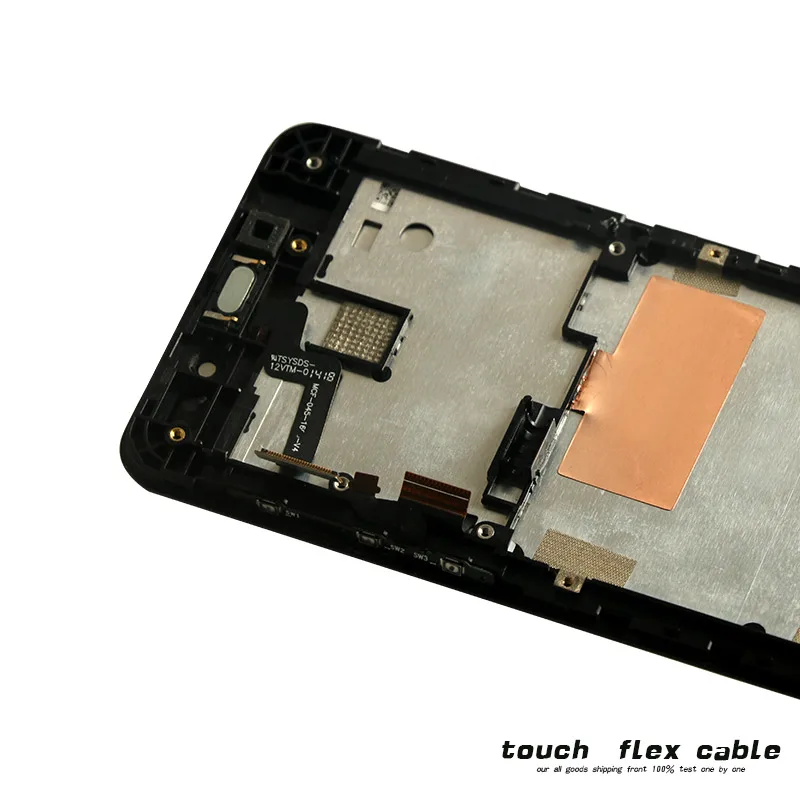 4.5&quotinch Touch Screen Panel For ASUS Zenfone 4 A450CG LCD Display Digitizer Bezel Replacement Parts Glass Monitor Assembly Frame |