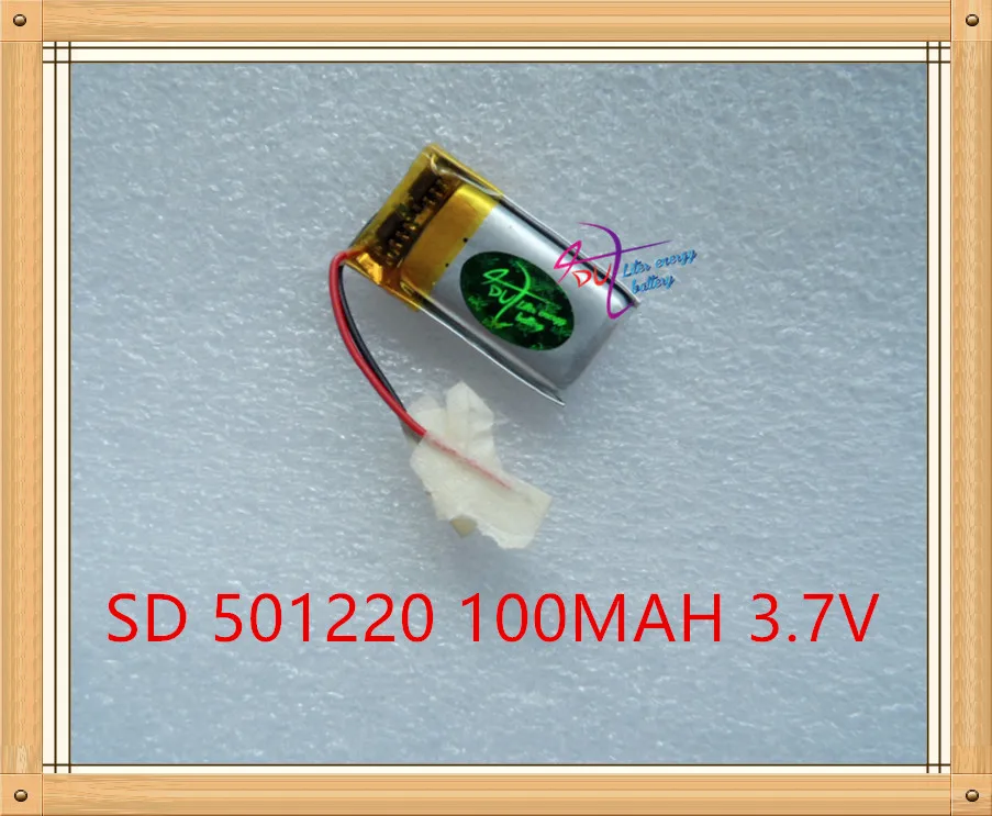 Литровая батарея энергии WEP210 WEP301 WEP200 Bluetooth Гарнитура 3D очки 501220 051220 100 мАч|glasses