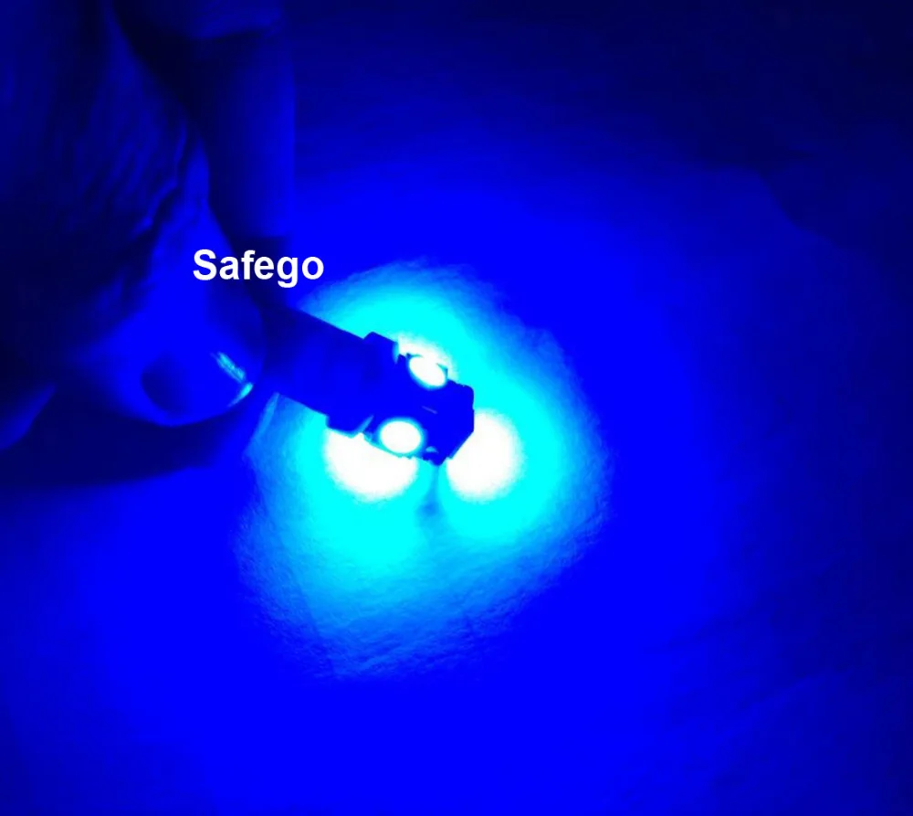 100 шт. T10 5050 5SMD светодиодный w5w белый свет Автомобильный горизонтальный Клин задний фонарь лампа белый цвет красный, желтый цвета: голубой, розовый, зеленый