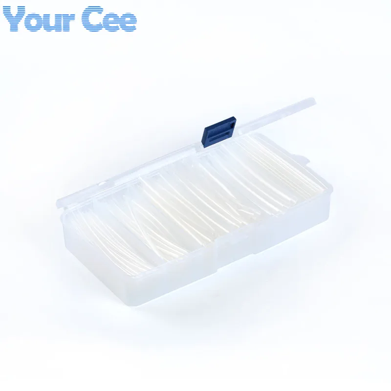 165 шт. в ассортименте термоусадочная трубка изоляционный кабель 600 В 2 мм 3 4 5 6 8