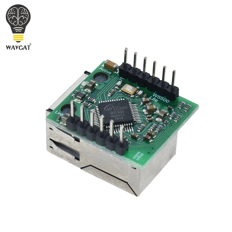 USR ES1 W5500 чип Новый SPI для LAN/ Ethernet конвертер TCP/IP Mod|Интегральные схемы| |