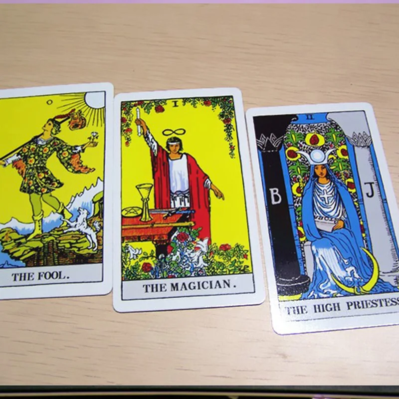 78 + 2 шт/набор наездник Таро настольная игра карты английское издание Карты для