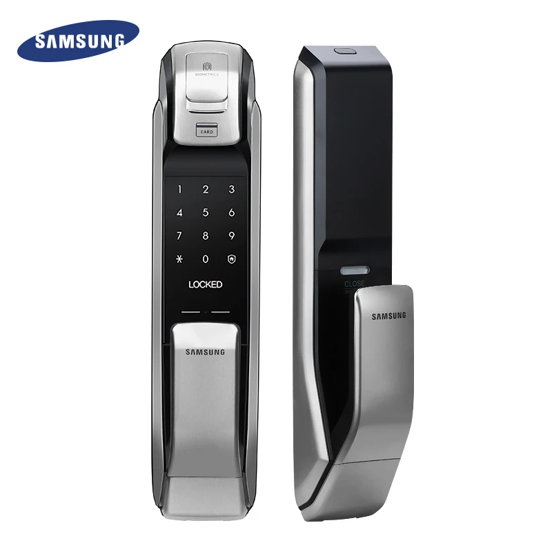 Английская версия большой врезной замок SAMSUNG SHP DP728 безключевой BlueTooth сканер