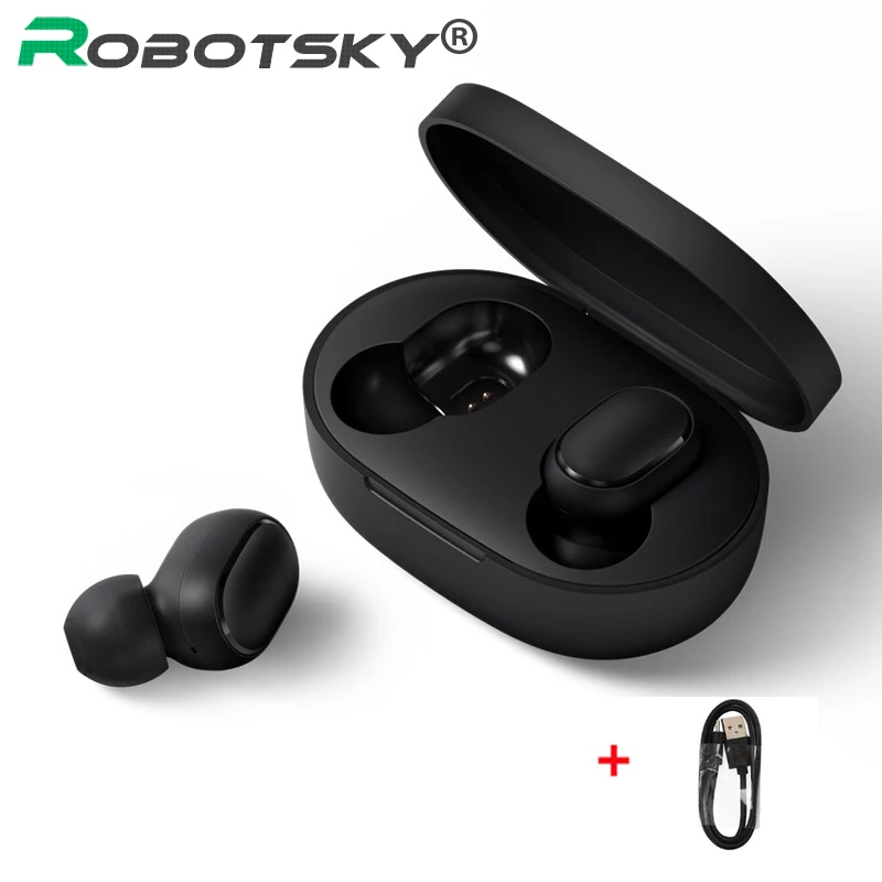 A6S наушники вкладыши TWS Bluetooth 5 0 гарнитуры беспроводные с шумоподавлением