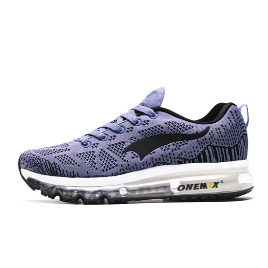 gray Onemix мужские спортивные туфли ; обувь с вырезами; летние Ультра Тонкий Push Up светильник амортизатор Летающий вязанные спортивные туфли открытые туфли для бега трусцой - Цвет: gray