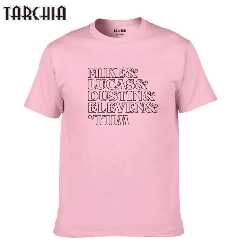 Футболка TARCHIA мужская с принтом повседневная брендовая футболка для мальчиков