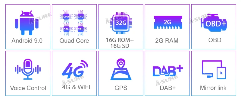 Конечно " Android 8,1 автомобилей Радио gps для Volkswagen VW Tiguan Polo Golf 5 6 Passat Caddy Transporter T5 Touran Sharan Jetta DAB