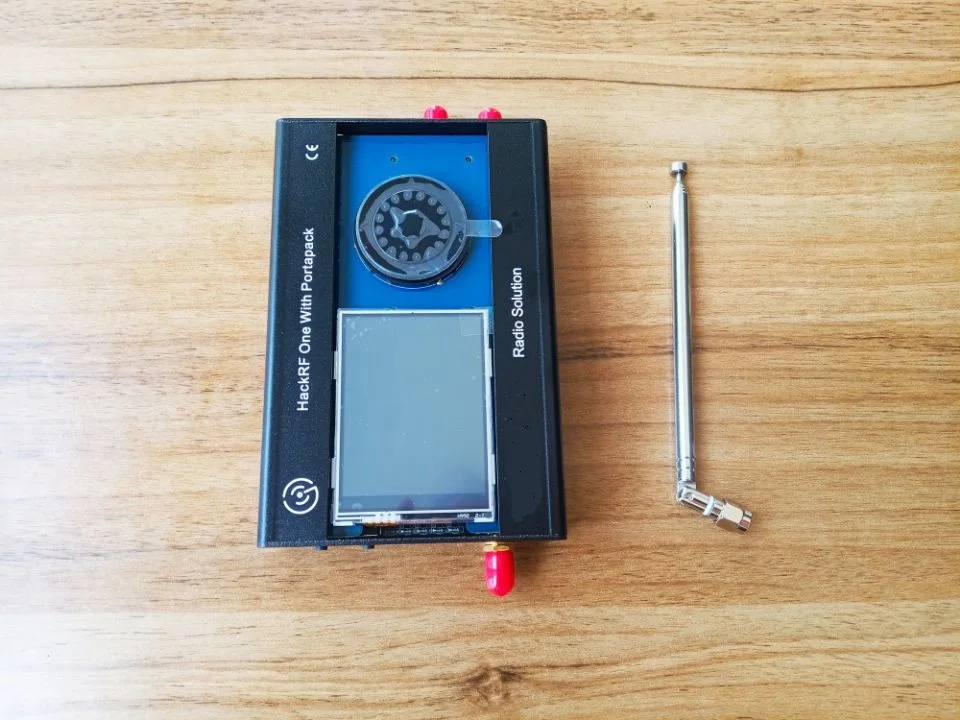 PORTAPCK with hackrf Хаос прошивка portapack с HackRF один 1 МГц до 6 ГГц программное обеспечение определенная радио макетная плата RTL SDR приемник gps симулятор - Комплект: PORTAPCK with hackrf