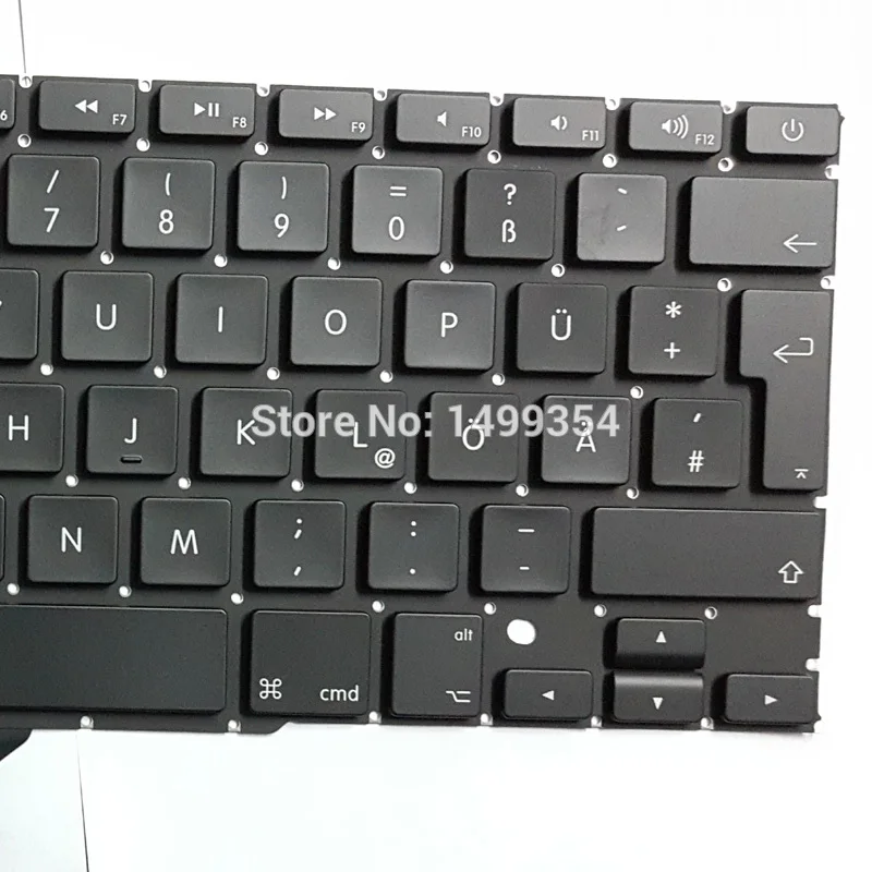 5 шт./лот для Macbook Pro Retina 15 4 ''A1398 Германия/Немецкий GR клавиатура MC975 MC976 ME664 ME665 ME293