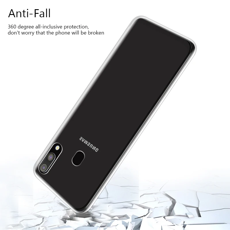 Двойной силиконовый чехол из ТПУ для Samsung Galaxy S10 Plus S10e A10 A20 A30 A40 A50 A60 A70 M10 M20 A7 A9 2018 A750