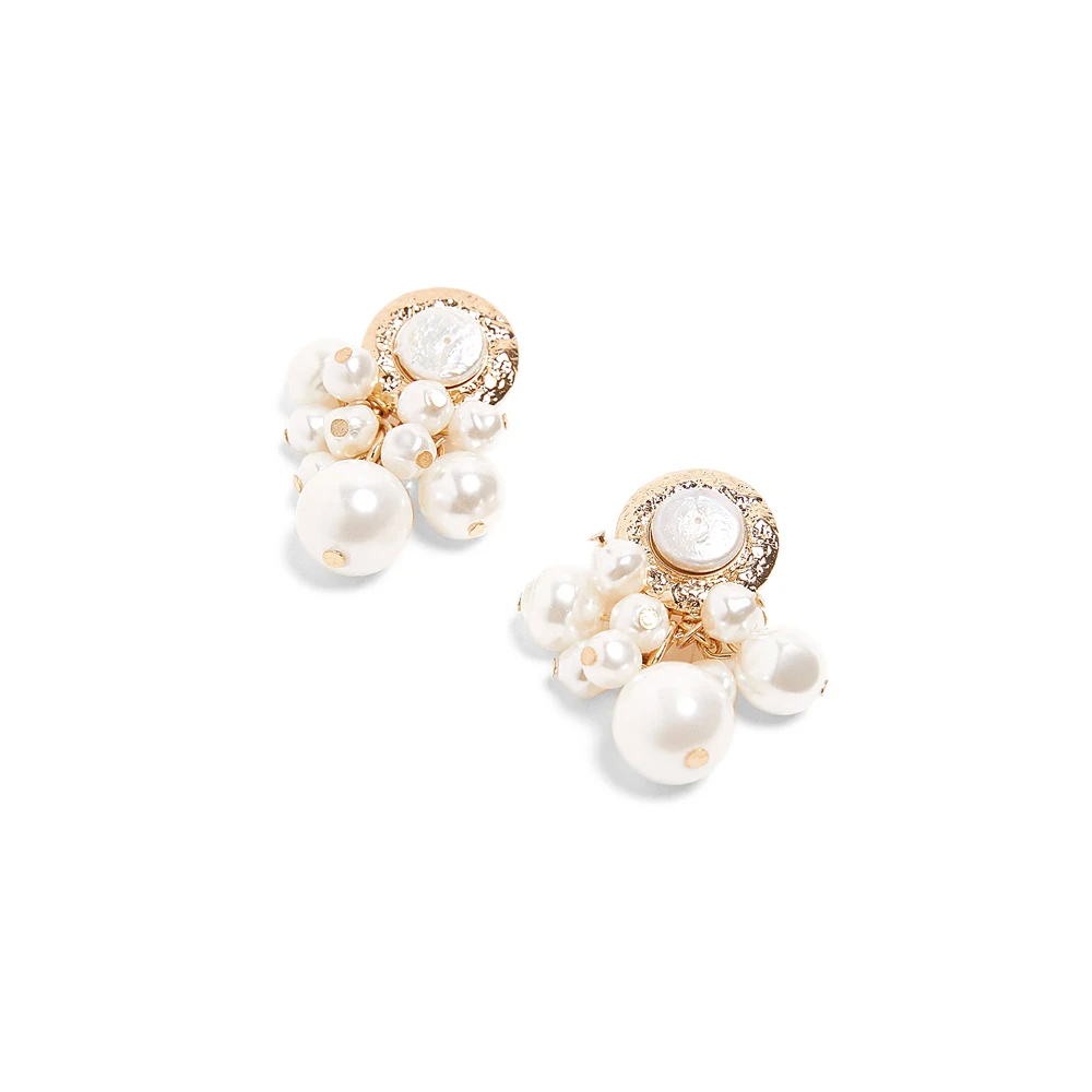 Vodeshanliwen ZA New Simulated pearl Earrings 2019 Fashion Bohemian Geometric Statement Tassel For Women Accessories | Украшения и