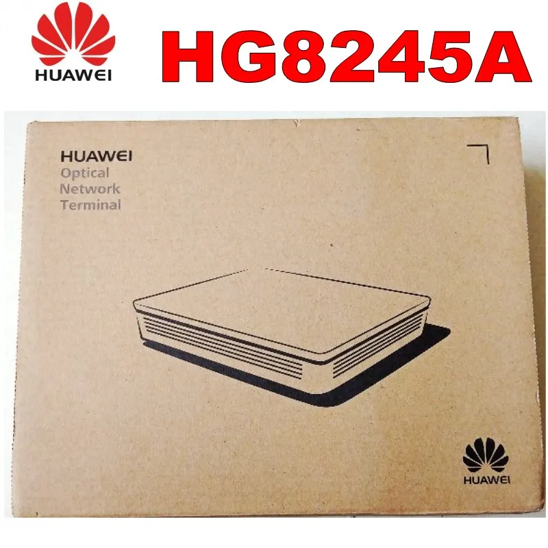 100% оригинальный новый HG8245A EPON/GPON ONU ONT 4 * FE + 2 POTS SIP Wi-Fi Usb двойной протокол английская