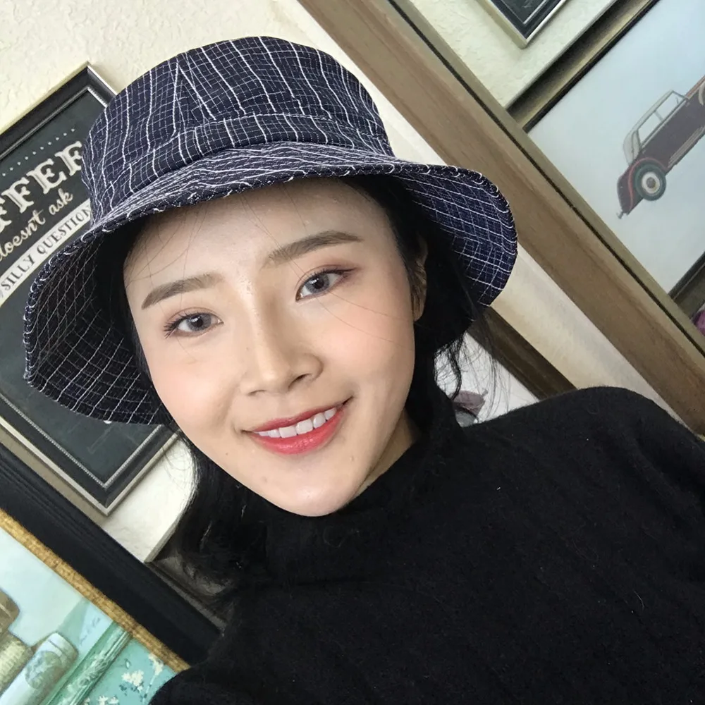 LNPBD женские шляпки из хлопка упакованные в ведро|women sunhat|cotton hatpackable hat |
