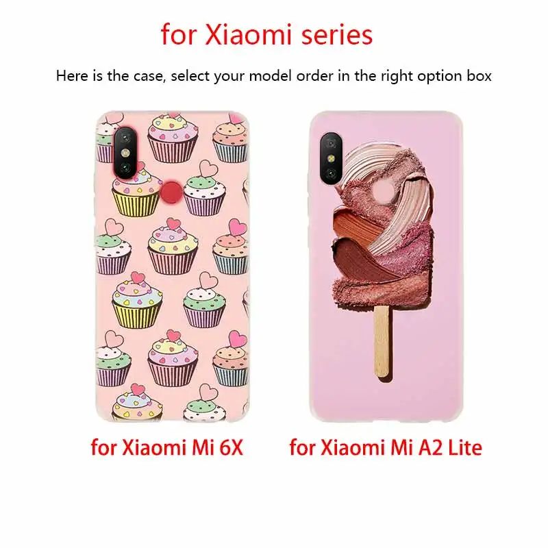 Мягкий силиконовый чехол из ТПУ для Xiaomi Mi 10 8 9 CC9 A1 A2 A3 Lite SE MAX 3 mix 2s 5X 6X вкусная чашка