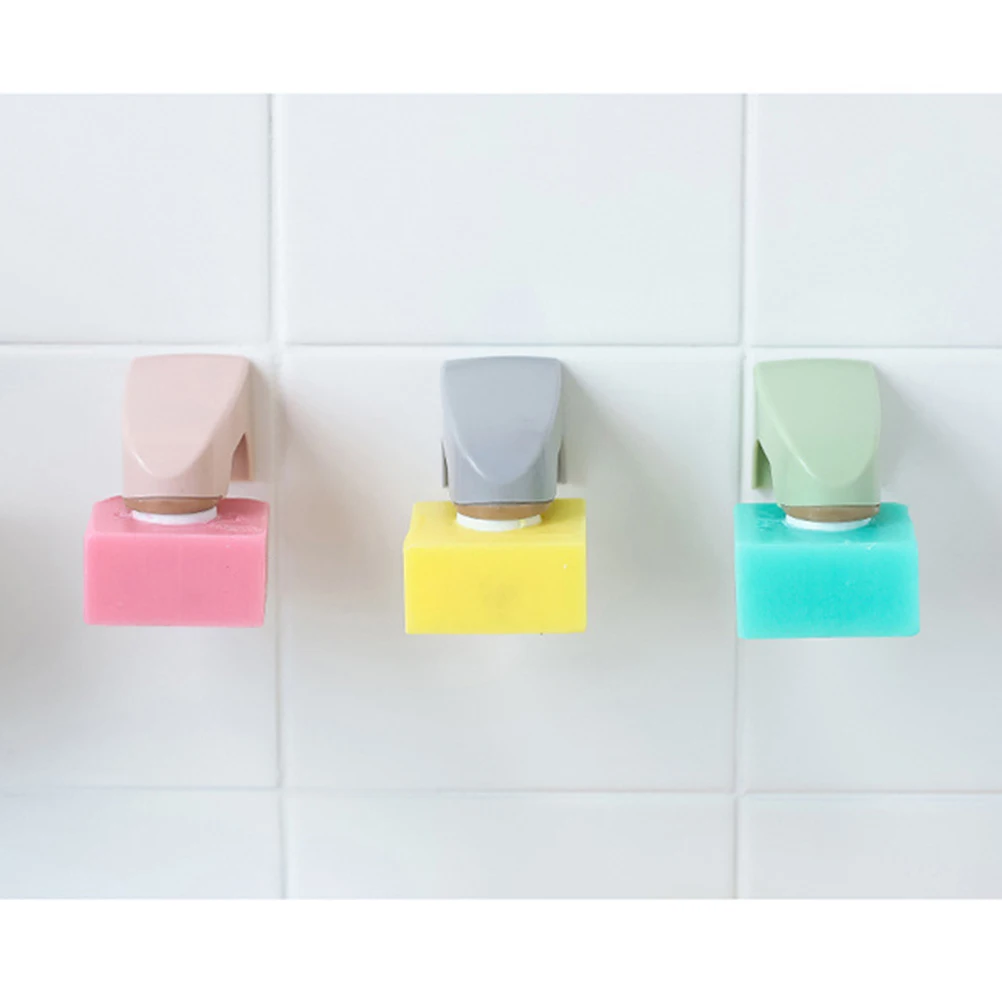 Магнитные держатели для мыла настенный стеллаж хранения с наклейкой мыльные