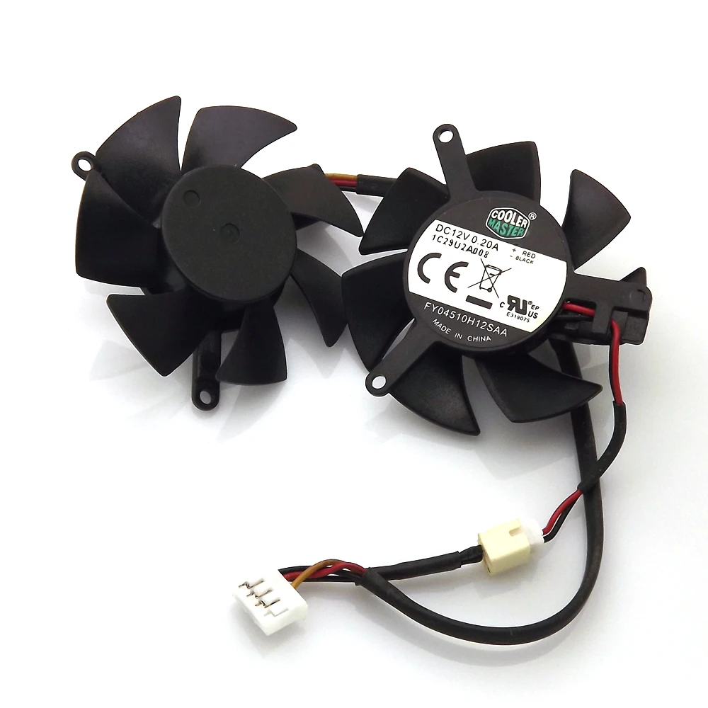 Кулер для видеокарты MSI R6450 6570 V5 12 В 6670 А 45 мм 39*39*39 мм|4pin fan|cooling fanvideo card coolers |
