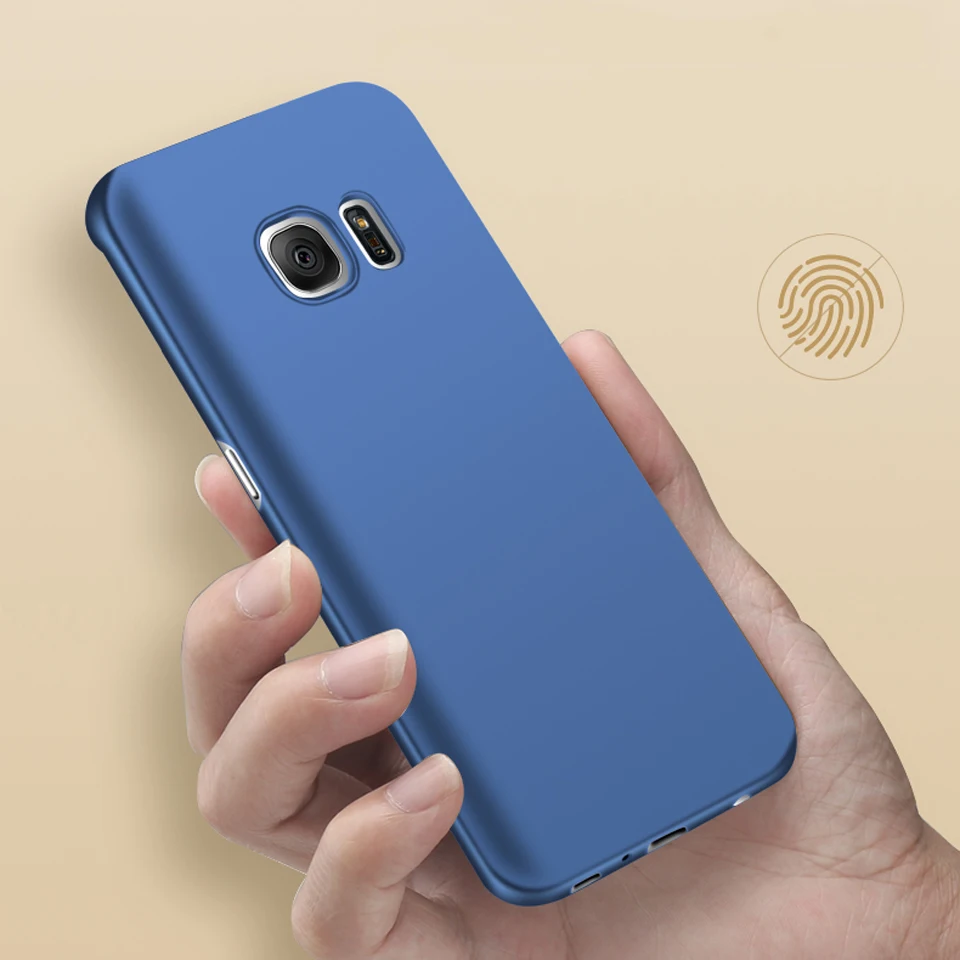 Slim Matte Plastic Case For Samsung Galaxy S8 Plus S7 S6 Edge A3 A5 A7 J5 J7 2016 2017 Cover PC Scrub Hard Phone Cases Bag |