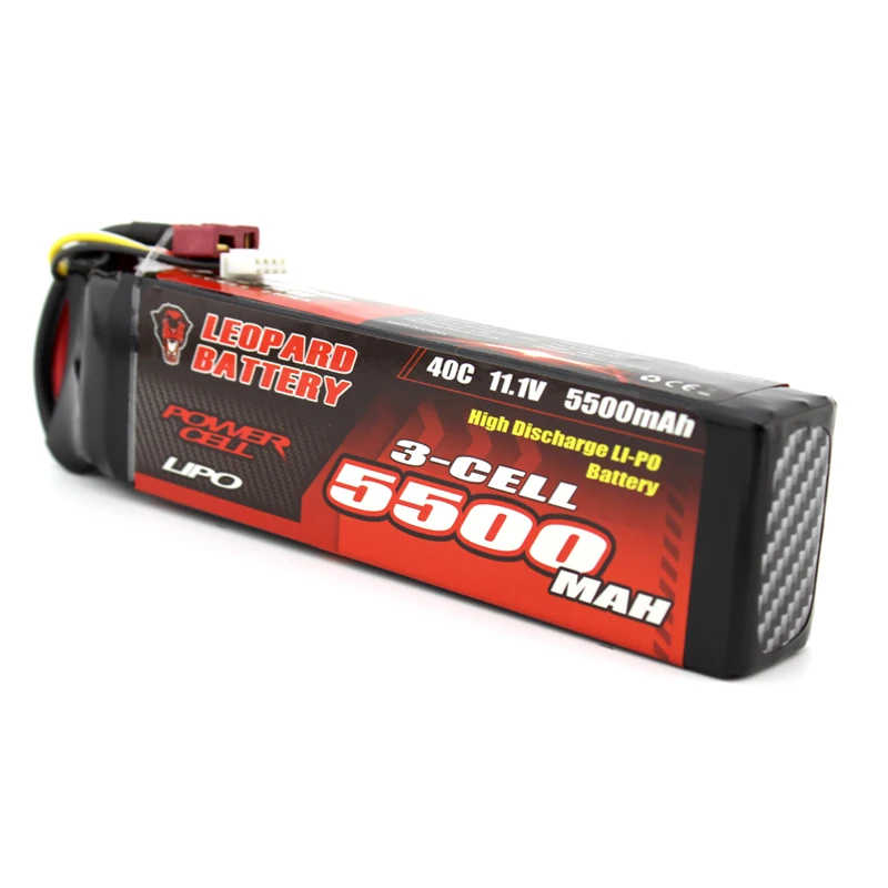 LEOPARD power 11 1 V 5500mAh 40C 3S для TRX Plug Lipo батарея TRAXXAS TR 4 E REVO Axial Yeti XL модели автомобилей