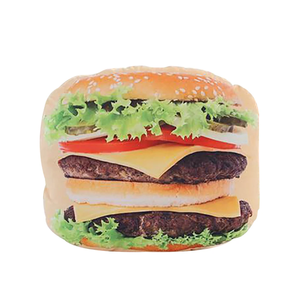 3d симуляция печенье пицца хлеб еда мягкая подушка для сна детская игрушка