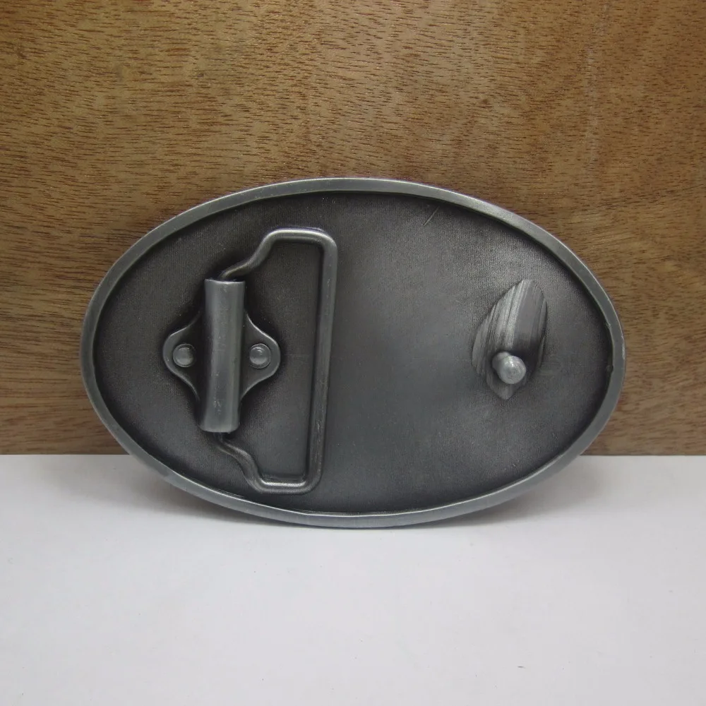 BuckleClub Ретро цинковый сплав Цвет эмалированный Флаг Великобритании Джинсы