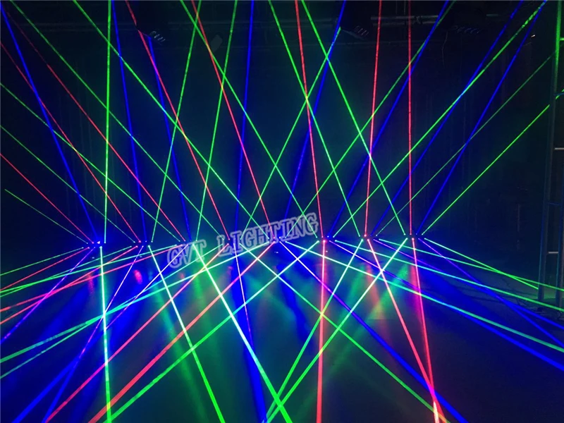 Профессиональный лазерный луч с движущейся головкой DMX512 сценическое освещение